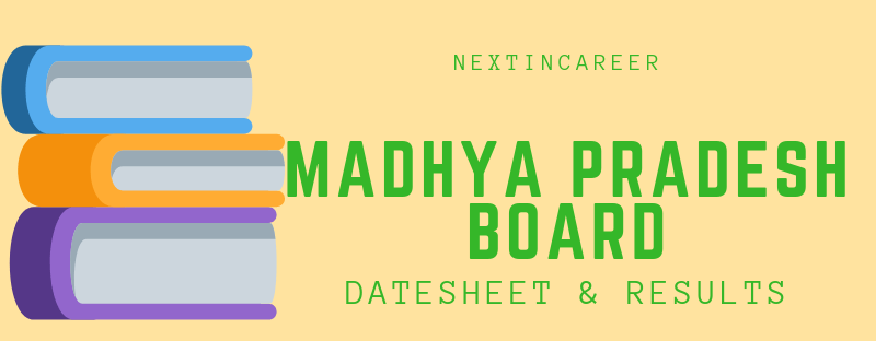 MP Board 12th Time Table 2019