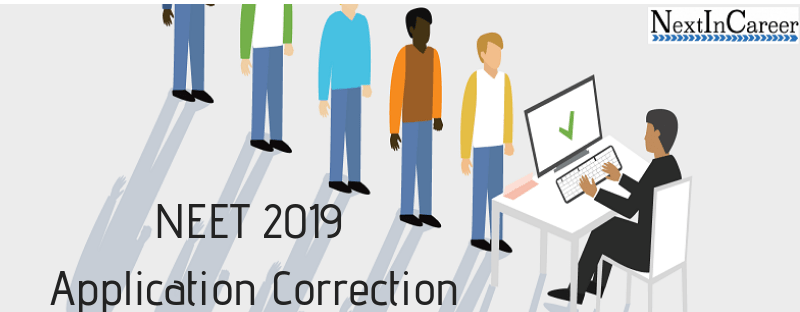 NEET 2019 Application Correction