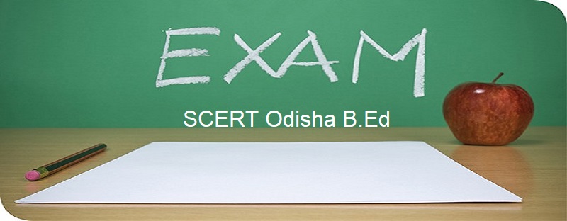 SCERT Odisha B.Ed